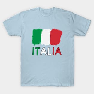 Flag of Italy:Design Inspiration from the Tricolore. T-Shirt